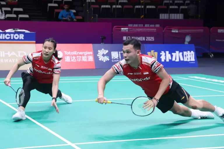 Tim Bulu Tangkis Indonesia Bungkam Inggris 5-0 di Piala Sudirman 2025​