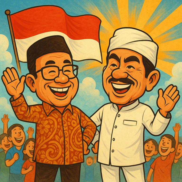 Dua Pemimpin, Satu Harapan:  Harapan Indonesia