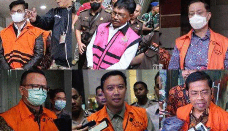 8 Menteri Era Jokowi Terseret Kasus Korupsi