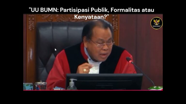 “Partisipasi Publik: Antara Foto, Risalah, dan Suara yang Tak Didengar”